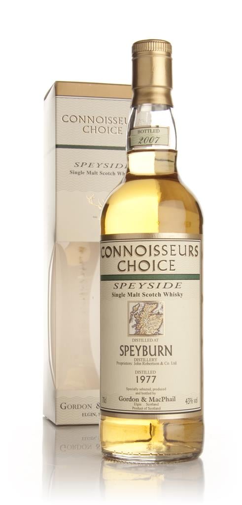Speyburn 1977 (bottled 2007) - Connoisseurs Choice (Gordon & MacPhail) Single Malt Whisky