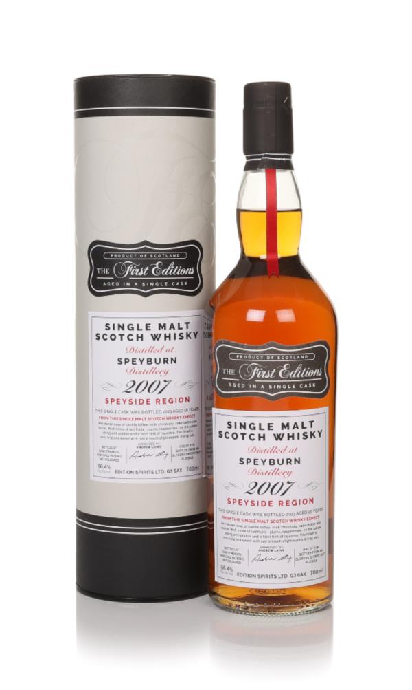 Speyburn 16 Year Old 2007 (cask 20618) - The First Editions (Hunter La Single Malt Whisky