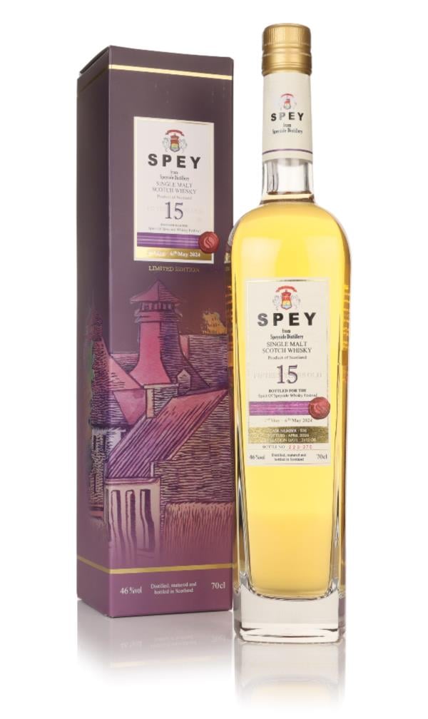 Speyside Spey 15 Year Old 2008 (Cask 3135) - Spirit Of Whisky Festival Single Malt Whisky