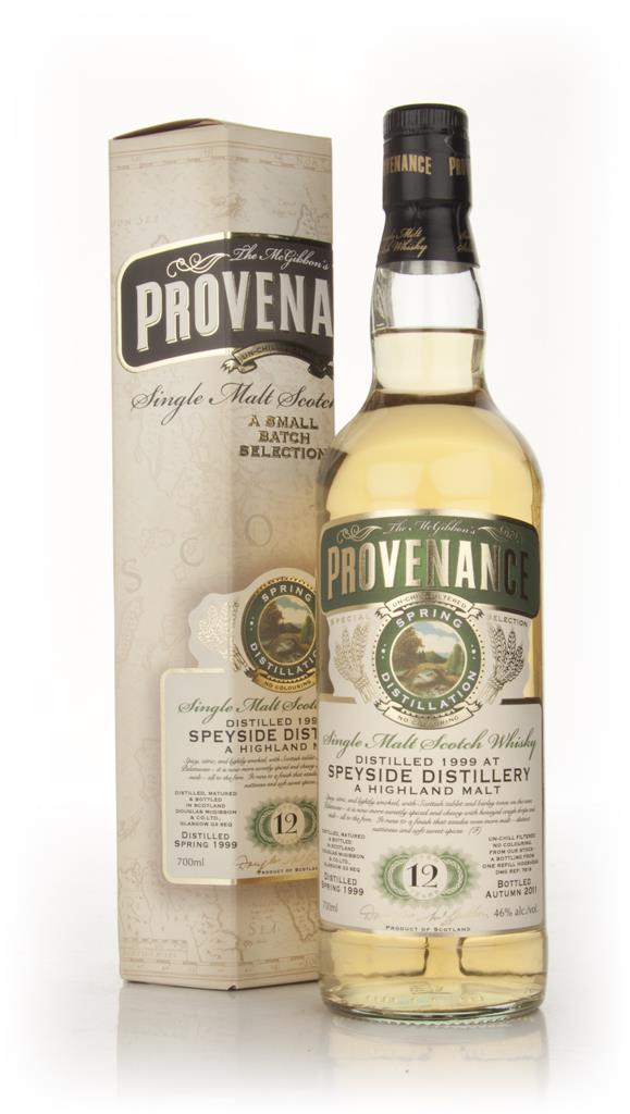 Speyside 12 Year Old 1999 - Provenance (Douglas Laing) Single Malt Whisky