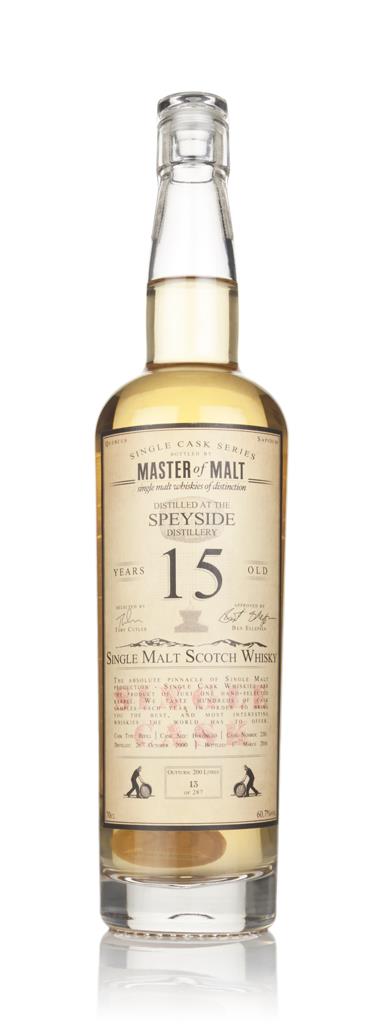 Speyside 15 Year Old 2000 - Single Cask (Master of Malt) Single Malt Whisky