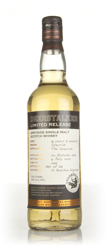 Speyside 18 Year Old 1998 (cask 1338) - Deerstalker Limited Release Single Malt Whisky