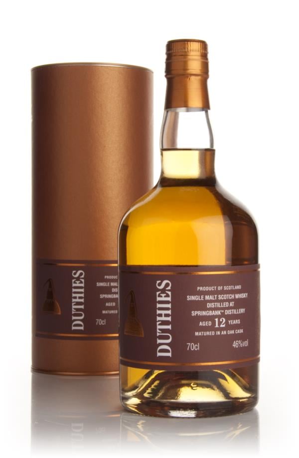 Springbank 12 Year Old - Duthies (WM Cadenhead) Single Malt Whisky