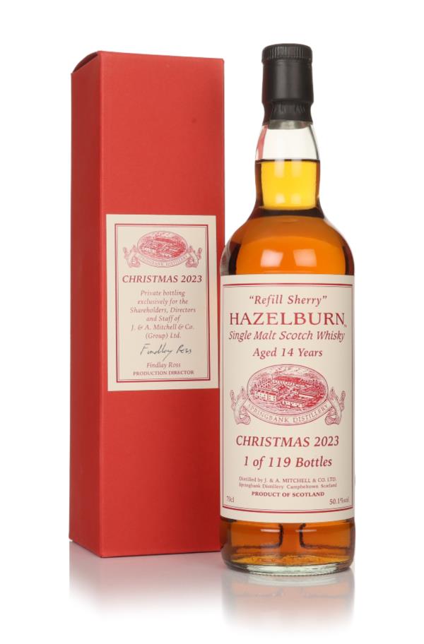 Hazelburn 14 Year Old Christmas 2023 - Refill Sherry Single Malt Whisky
