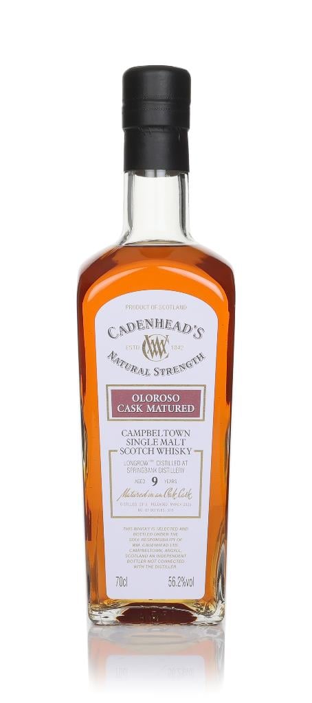 Longrow 9 Year Old 2015 - Cadenhead's Natural Strength Single Malt Whisky