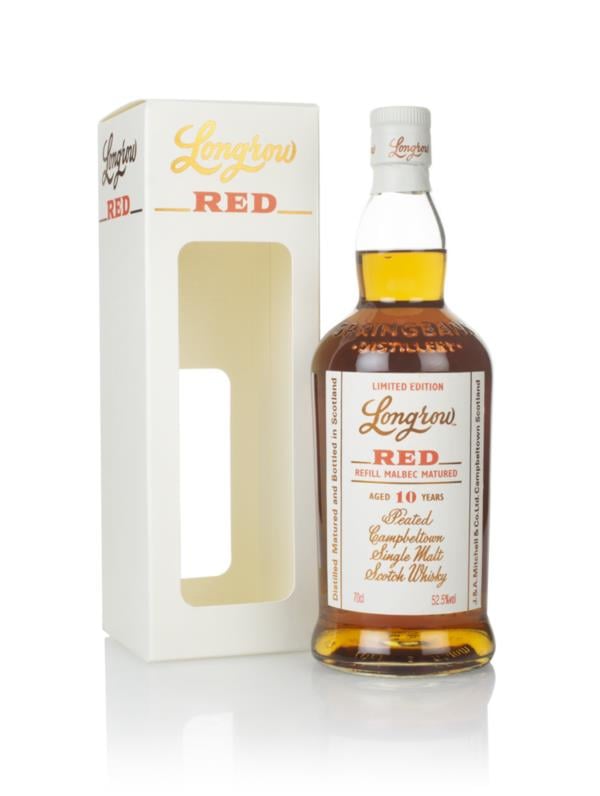 Longrow Red 10 Year Old - Refill Malbec Cask Finish Single Malt Whisky
