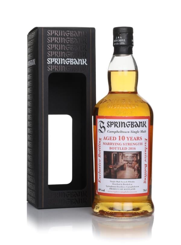Springbank 10 Year Old - Marrying Strength (2016 Release) Single Malt Whisky