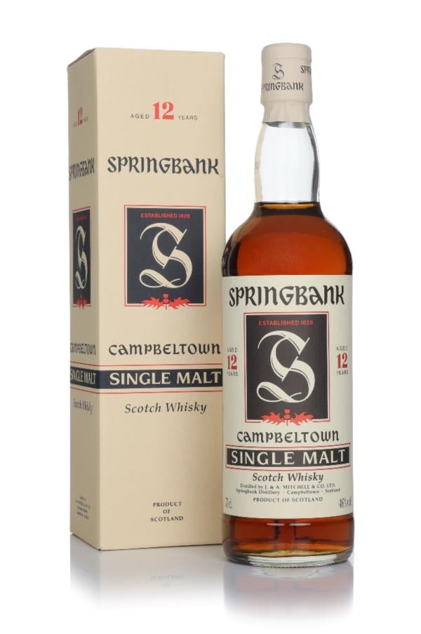 Springbank 12 Year Old - 1990s (Red Thistle) Single Malt Whisky