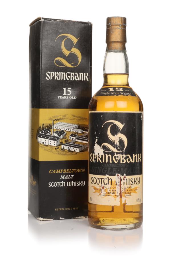 Springbank 15 Year Old - 1980s Single Malt Whisky