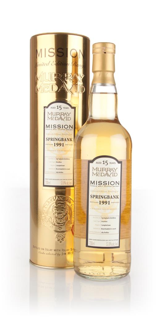Springbank 15 Year Old 1991 - Mission Gold (Murray McDavid) Single Malt Whisky