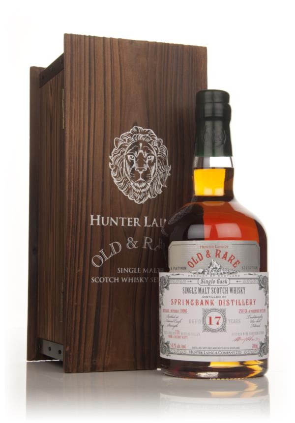 Springbank 17 Year Old 1996 - Old & Rare Platinum (Hunter Laing) Single Malt Whisky