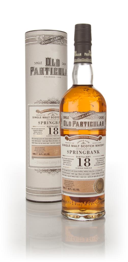 Springbank 18 Year Old 1996 (cask 10737) - Old Particular (Douglas Lai Single Malt Whisky