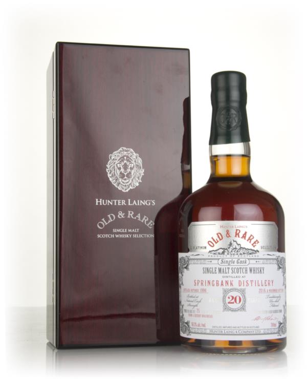 Springbank 20 Year Old 1996 - Old & Rare Platinum (Hunter Laing) Single Malt Whisky