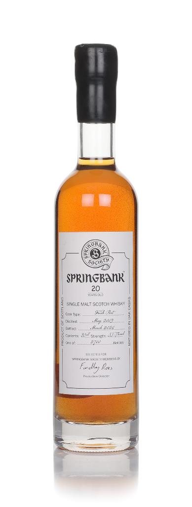Springbank 20 Year Old 2003 - Springbank Society 2024 (35cl) Single Malt Whisky