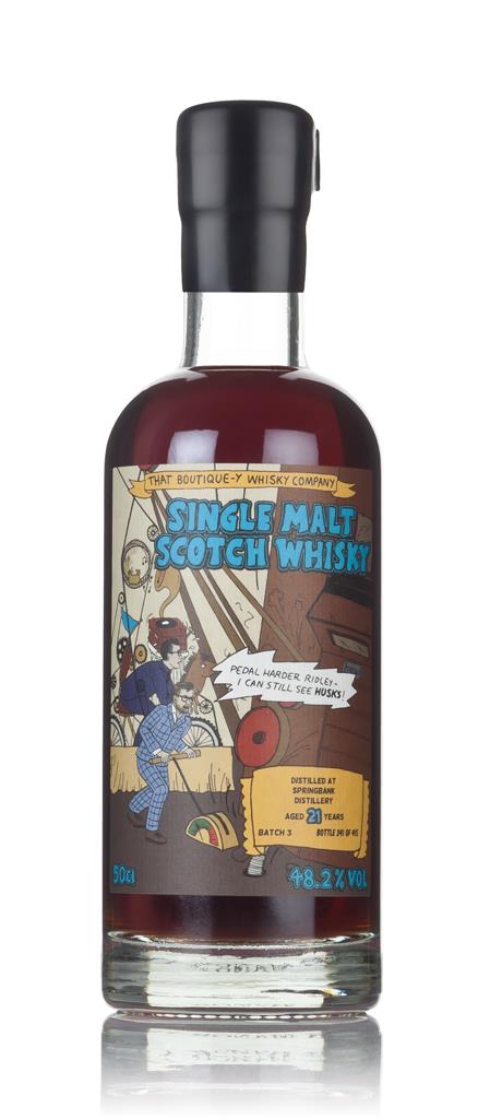 Springbank 21 Year Old - Batch 3 (That Boutique-y Whisky Company) Single Malt Whisky