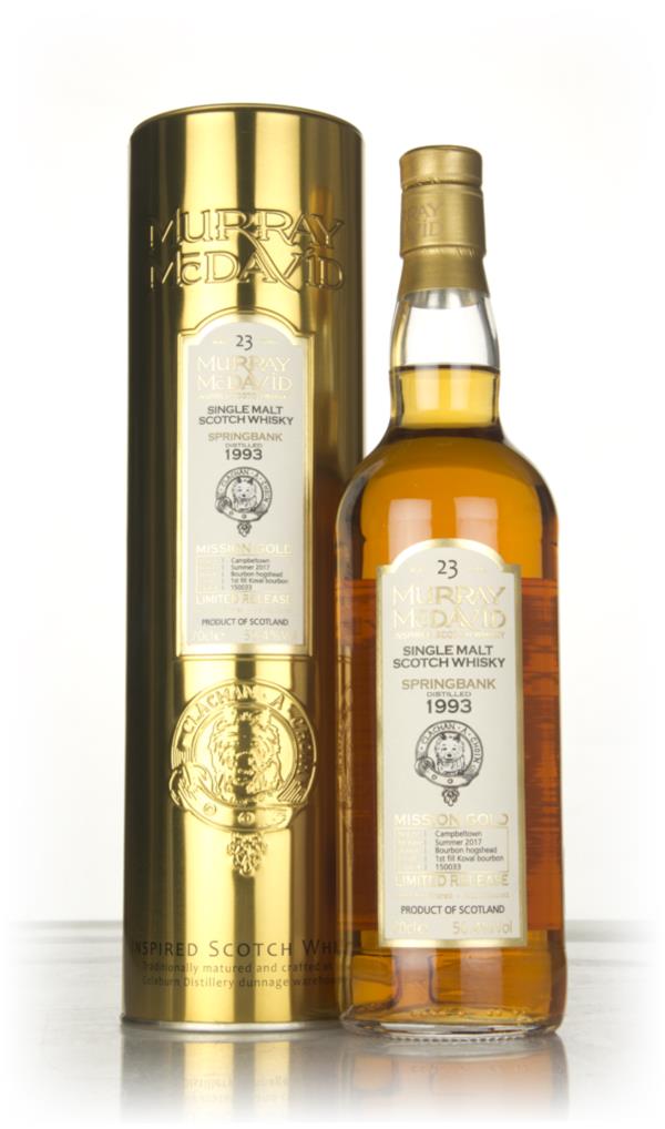 Springbank 23 Year Old 1993 (cask 150033) - Mission Gold (Murray McDav Single Malt Whisky