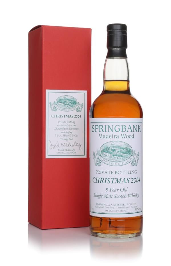 Springbank 8 Year Old Christmas 2004 - Madeira Wood Single Malt Whisky