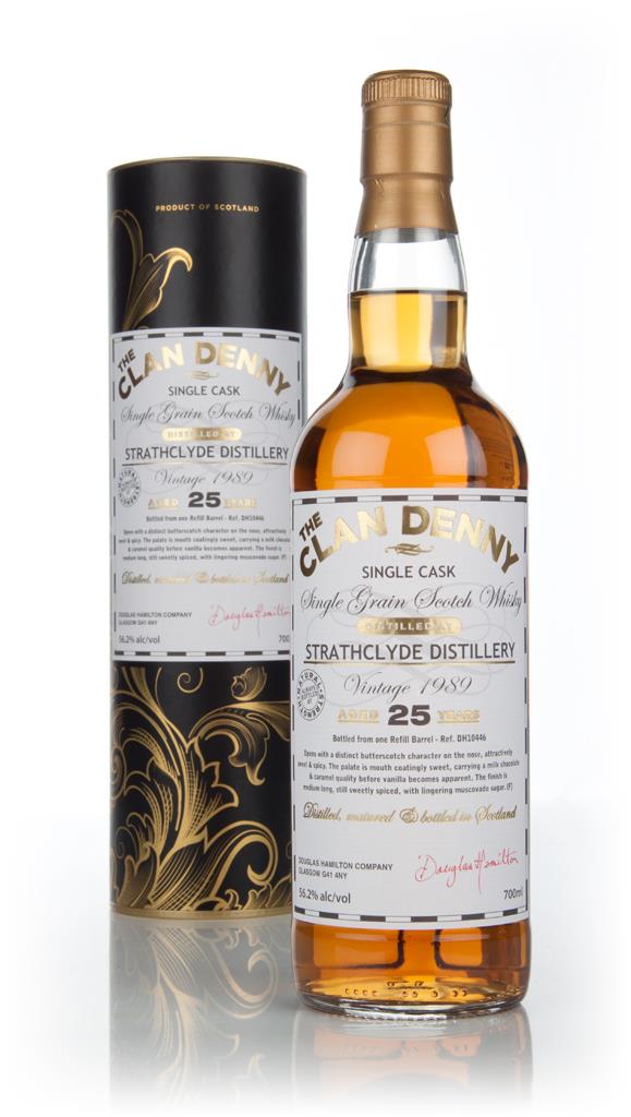 Strathclyde 25 Year Old 1989 (cask 10446) - The Clan Denny (Douglas La Grain Whisky