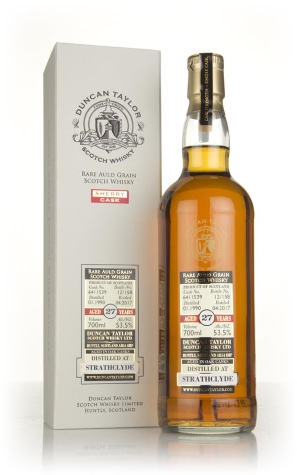 Strathclyde 27 Year Old 1990 (cask 6411539) - Rare Auld (Duncan Taylor Grain Whisky