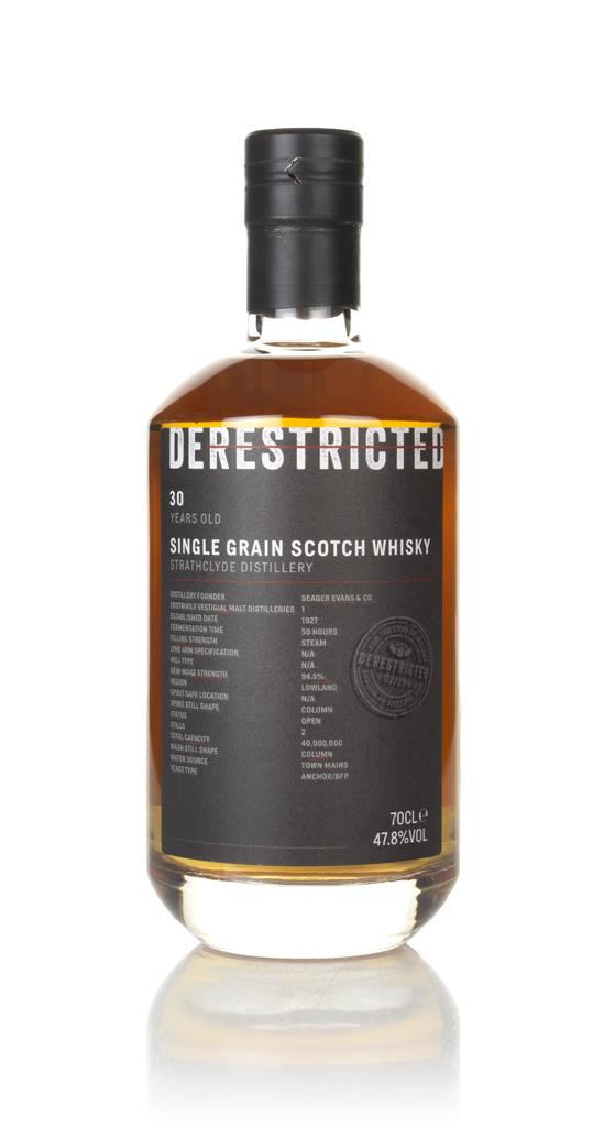 Strathclyde 30 Year Old - Derestricted Grain Whisky
