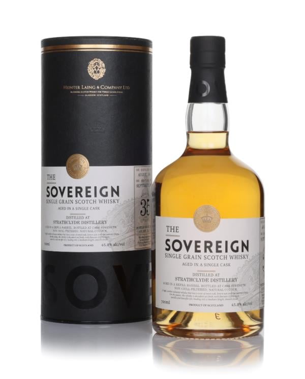 Strathclyde 35 Year Old 1990 (cask 21841) - The Sovereign (Hunter Lain Grain Whisky Strathclyde 35 Year Old 1990 (cask 21841) - The Sovereign (Hunter Lain Grain Whisky