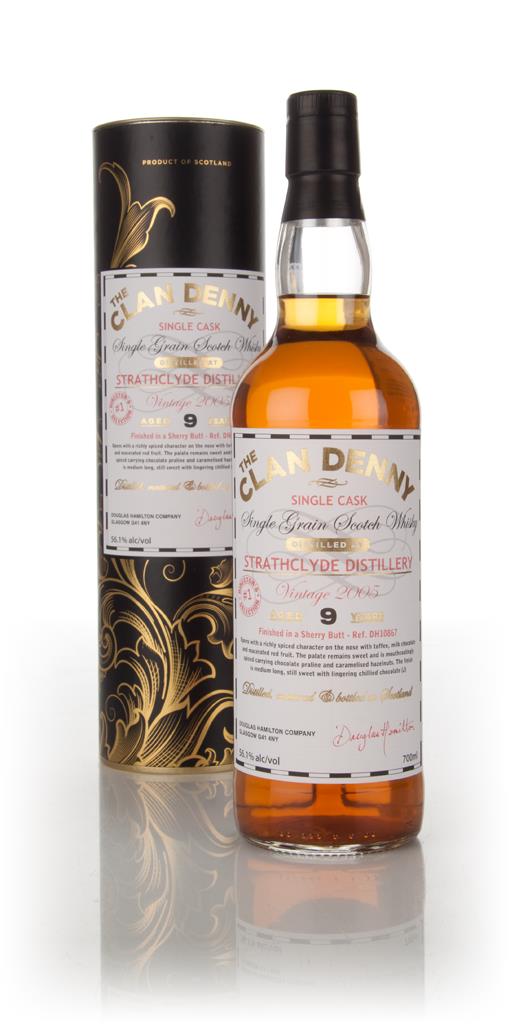 Strathclyde 9 Year Old 2005 (cask 10867) - The Clan Denny (Douglas Lai Grain Whisky