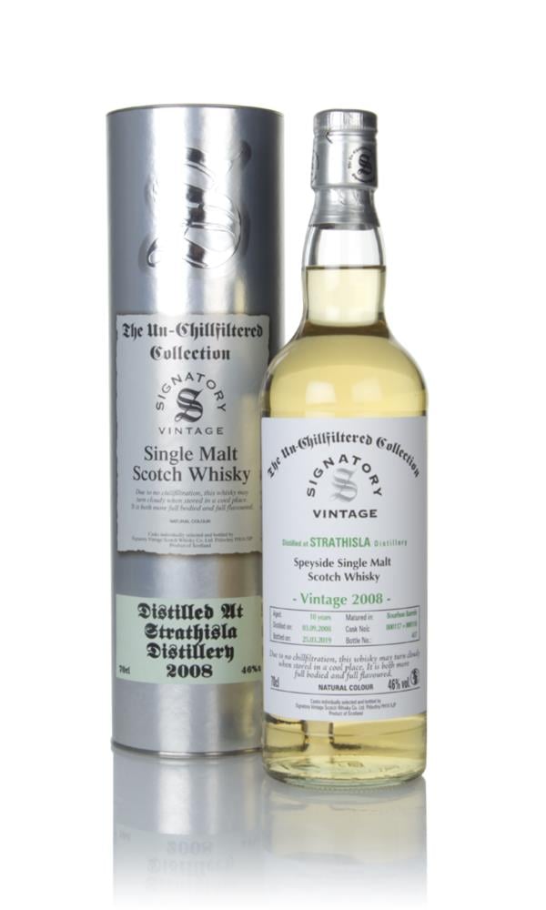 Strathisla 10 Year Old 2008 (casks 800117 & 800118) - Un-Chillfiltered Single Malt Whisky