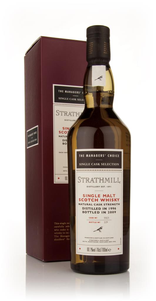Strathmill 1996 - Managers Choice Single Malt Whisky
