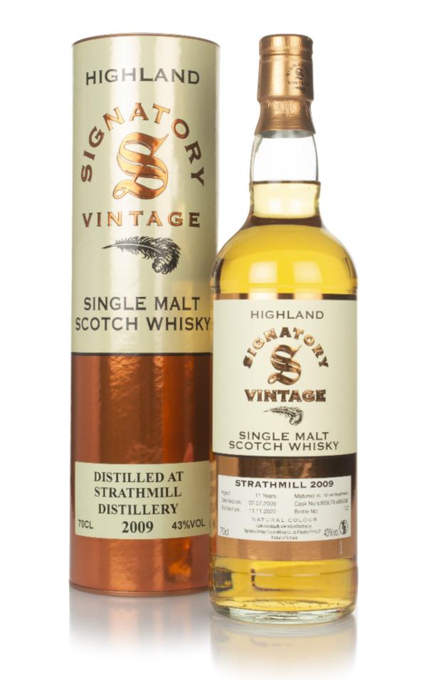 Strathmill 11 Year Old 2009 (casks 805078 & 805080) - Signatory Single Malt Whisky