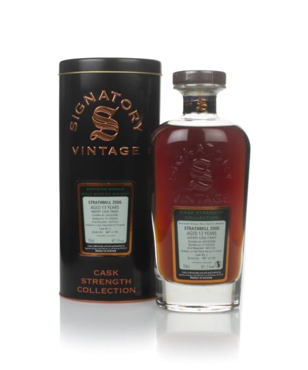 Strathmill 13 Year Old 2006 (cask 2) - Cask Strength Collection (Signa Single Malt Whisky