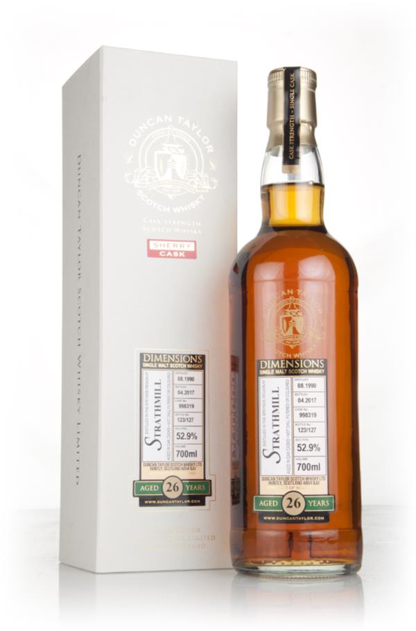 Strathmill 26 Year Old 1990 (cask 998319) - Dimensions (Duncan Taylor) Single Malt Whisky