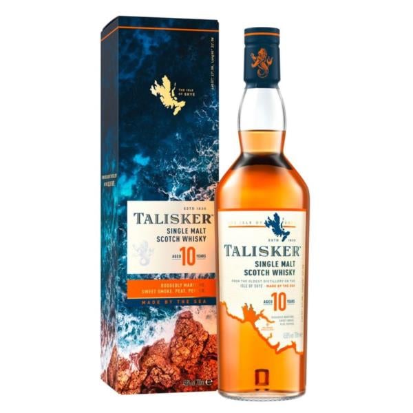 Talisker 10 Year Old Single Malt Whisky