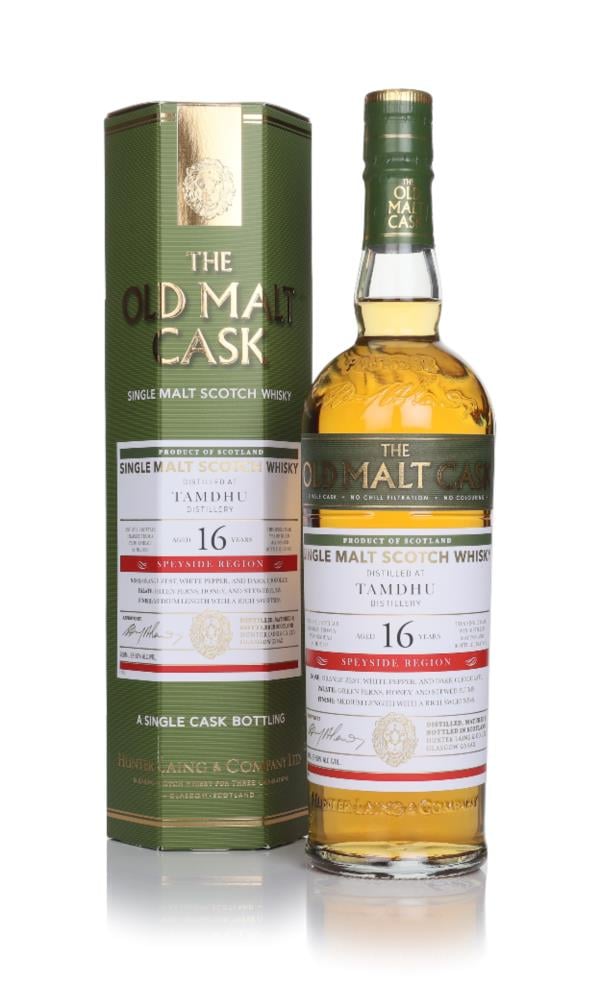 Tamdhu 16 Year Old 2009 (cask 21865) - Old Malt Cask (Hunter Laing) Single Malt Whisky