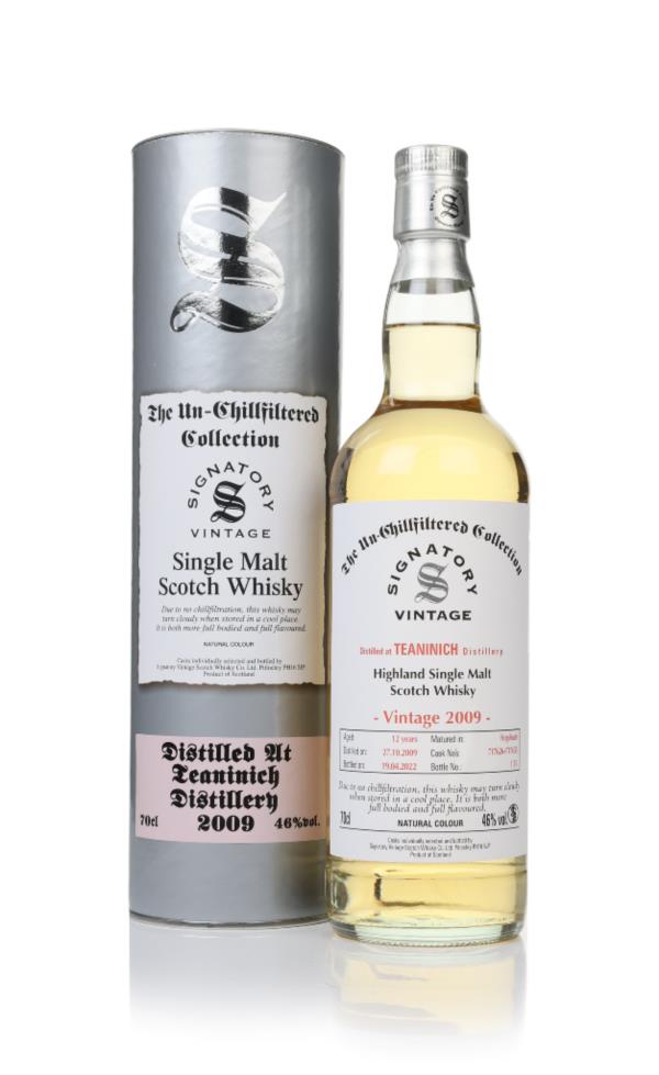 Teaninich 12 Year Old 2009 (casks 717626 & 717633) - Un-Chillfiltered Single Malt Whisky