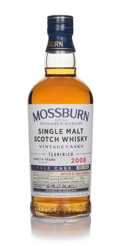 Teaninich 14 Year Old 2008 Vintage Casks (Mossburn) Single Malt Whisky