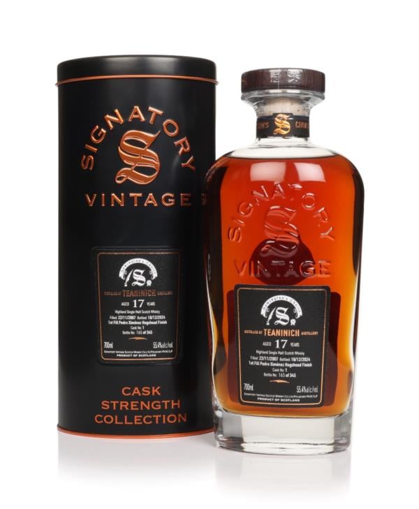 Teaninich 17 Year Old 2007 (cask 1) - Cask Strength Collection (Signat Single Malt Whisky