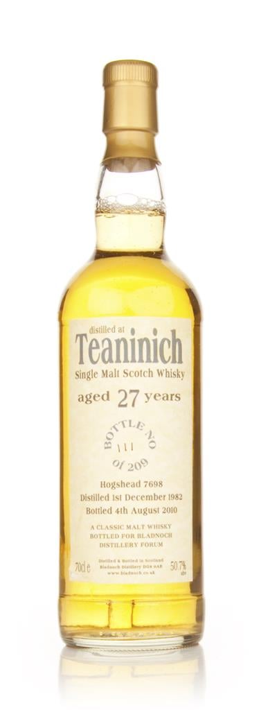 Teaninich 27 Year Old 1982 (Bladnoch) Single Malt Whisky