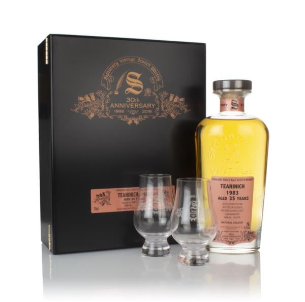 Teaninich 35 Year Old 1983 (cask 8070) - 30th Anniversary Gift Box (Si Single Malt Whisky