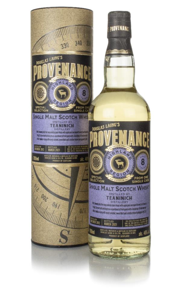 Teaninich 8 Year Old 2012 (cask 14679) - Provenance (Douglas Laing) Single Malt Whisky