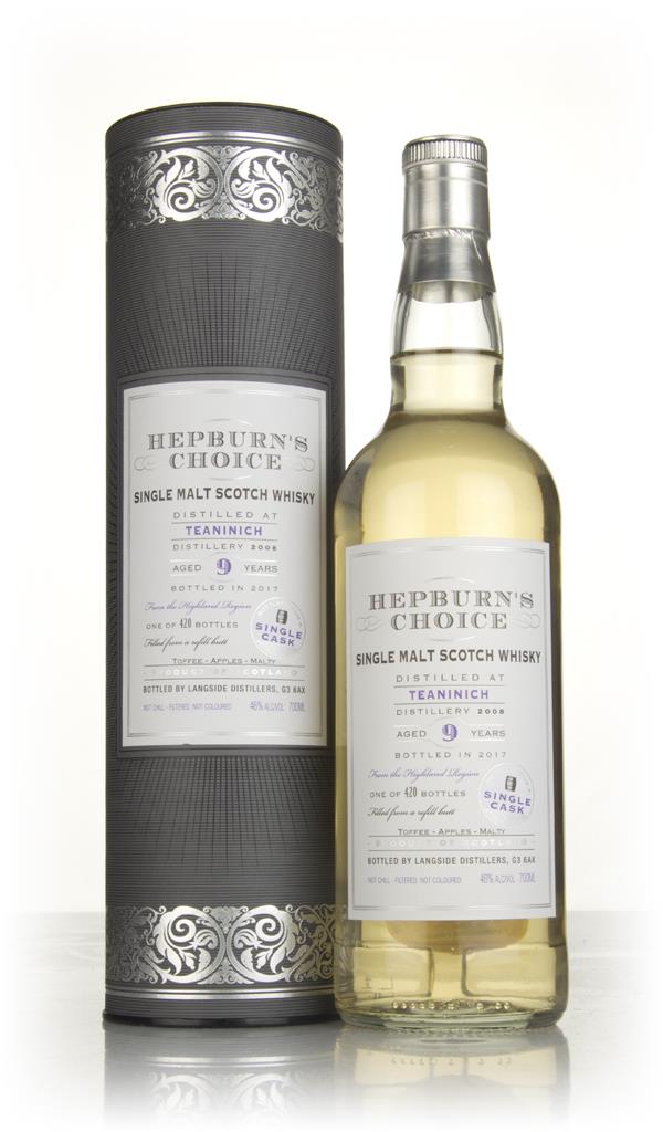 Teaninich 9 Year Old 2008 (bottled 2017) - Hepburn's Choice (Langside) Single Malt Whisky