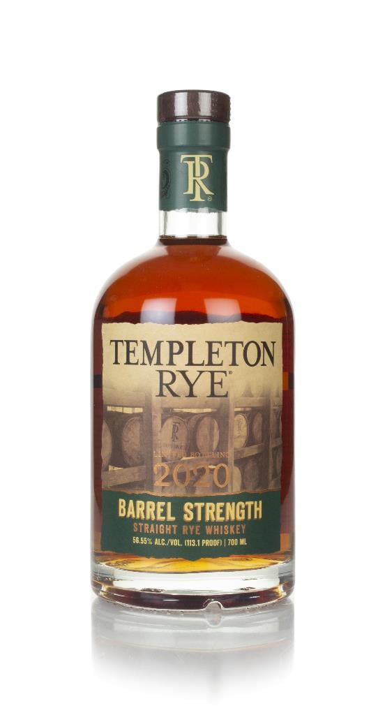 Templeton Rye Barrel Strength 2020 Rye Whiskey
