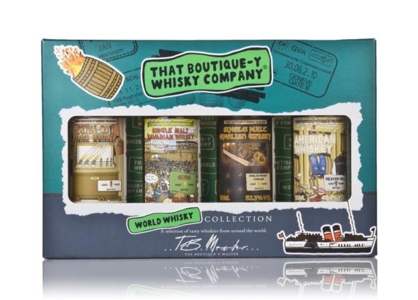 That Boutique-y Whisky Company World Whisky Collection Gift Set (4 x 5 Blended Whisky