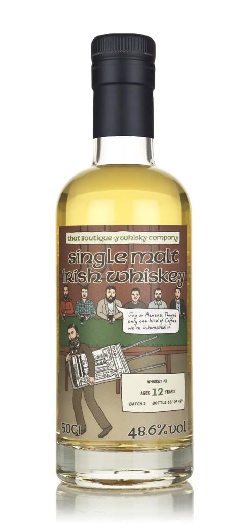 Irish Single Malt #2 12 Year Old (That Boutique-y Whisky Company) 3cl Single Malt Whiskey 3cl Sample