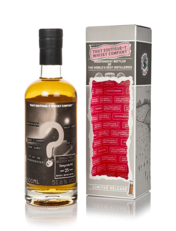Speyside #2 25 Year Old (That Boutique-y Whisky Company) Single Malt Whisky