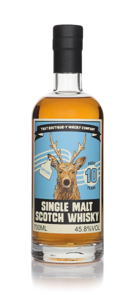 Speyside Whisky 10 Year Old (That Boutique-y Whisky Company) Single Malt Whisky