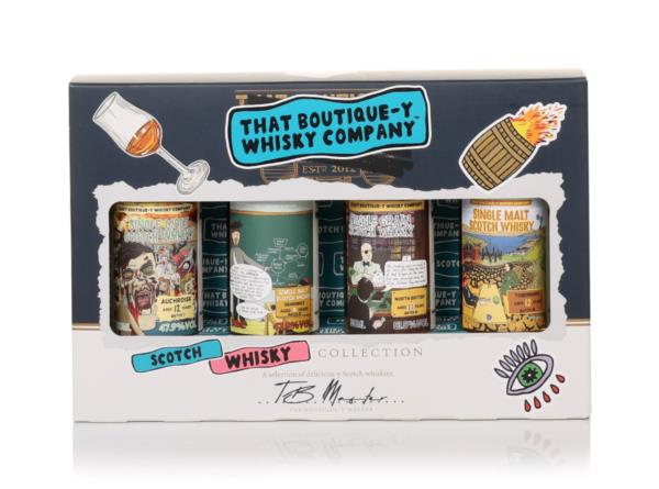That Boutique-y Whisky Company Scotch Whisky Collection Gift Set (4 x Blended Whisky