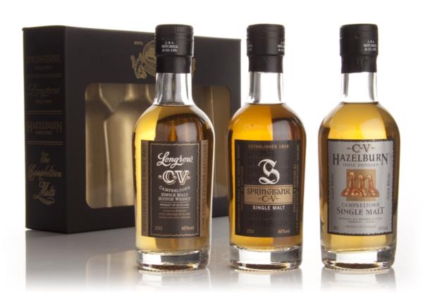 The Campbeltown CV Malts 3x20cl Single Malt Whisky