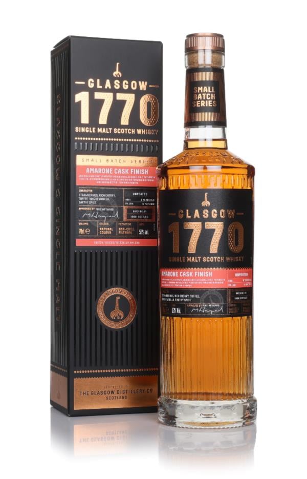 The Glasgow Distillery Co. Red Glasgow 1770 Amarone Cask Finish - Unpeated Single Malt Whisky