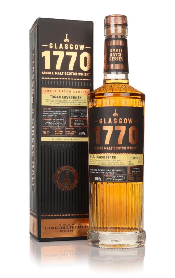 Glasgow 1770 Tokaji Cask Finish - Batch 2 (Unpeated) Single Malt Whisky