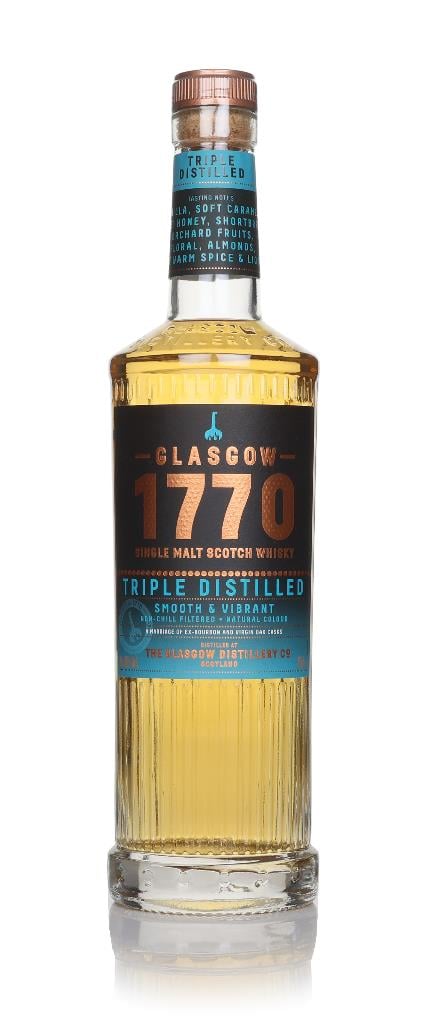 The Glasgow Distillery Co. Glasgow 1770 - Triple Distilled Single Malt Whisky